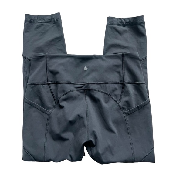 Lululemon All The Right Places Crop II 23" Graphite Grey Size 10 - Picture 6 of 14